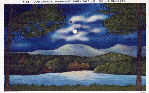 Lake lanier moonlight south - moonlight,